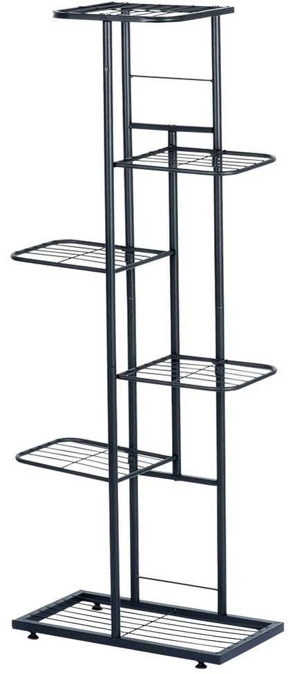 Metalinis gėlių stovas Vilde 6 lygių 106 cm