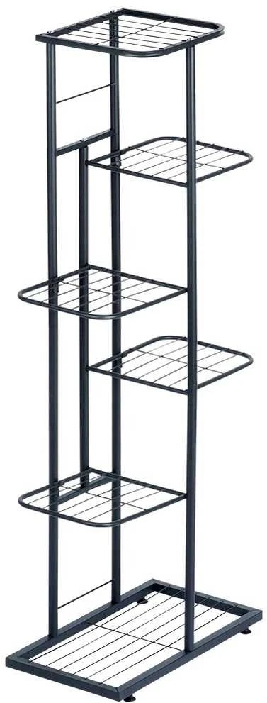 Metalinis gėlių stovas Vilde 6 lygių 106 cm