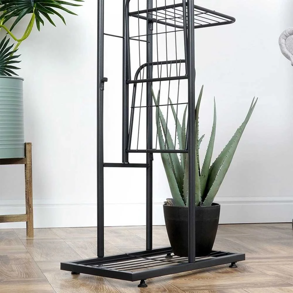 Metalinis gėlių stovas Vilde 6 lygių 106 cm