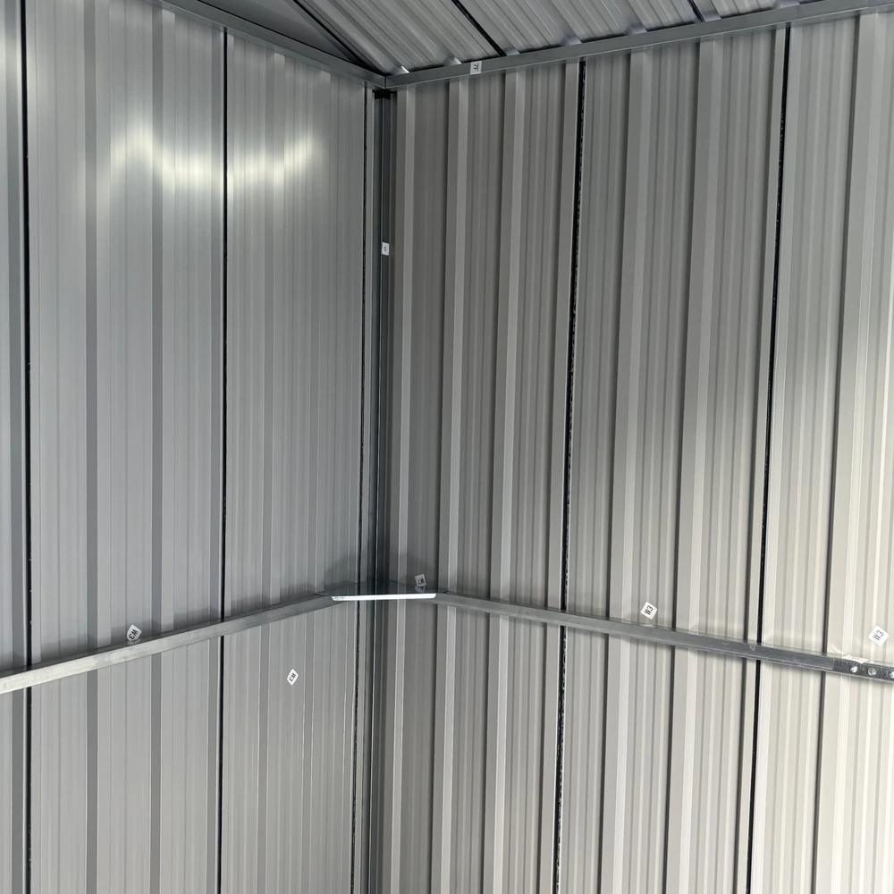 Metalinis sandėliukas HATIS, 11,7 m2, antracito