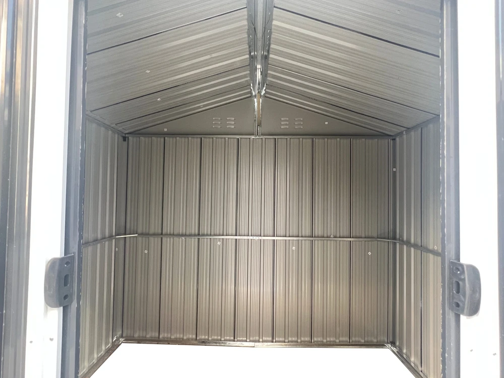 Metalinis sandėliukas HATIS, 11,7 m2, antracito