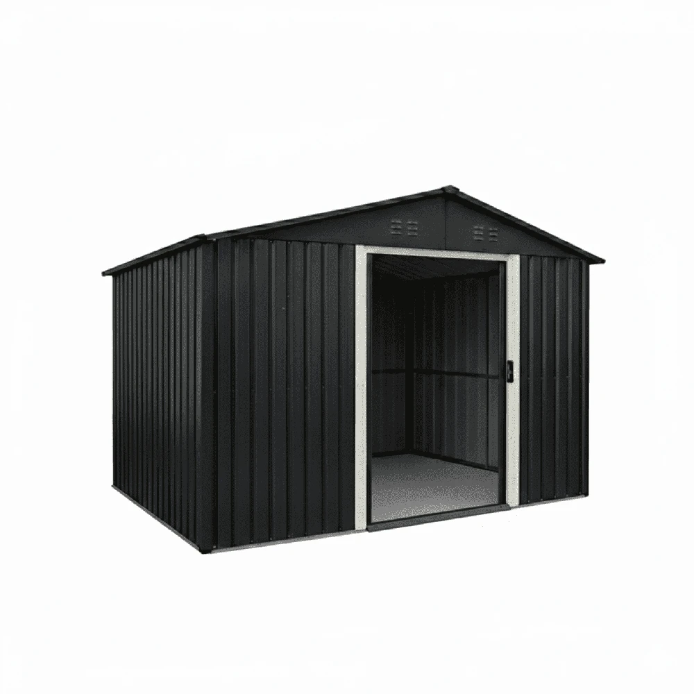 Metalinis sandėliukas HATIS, 3,82 m2, antracito