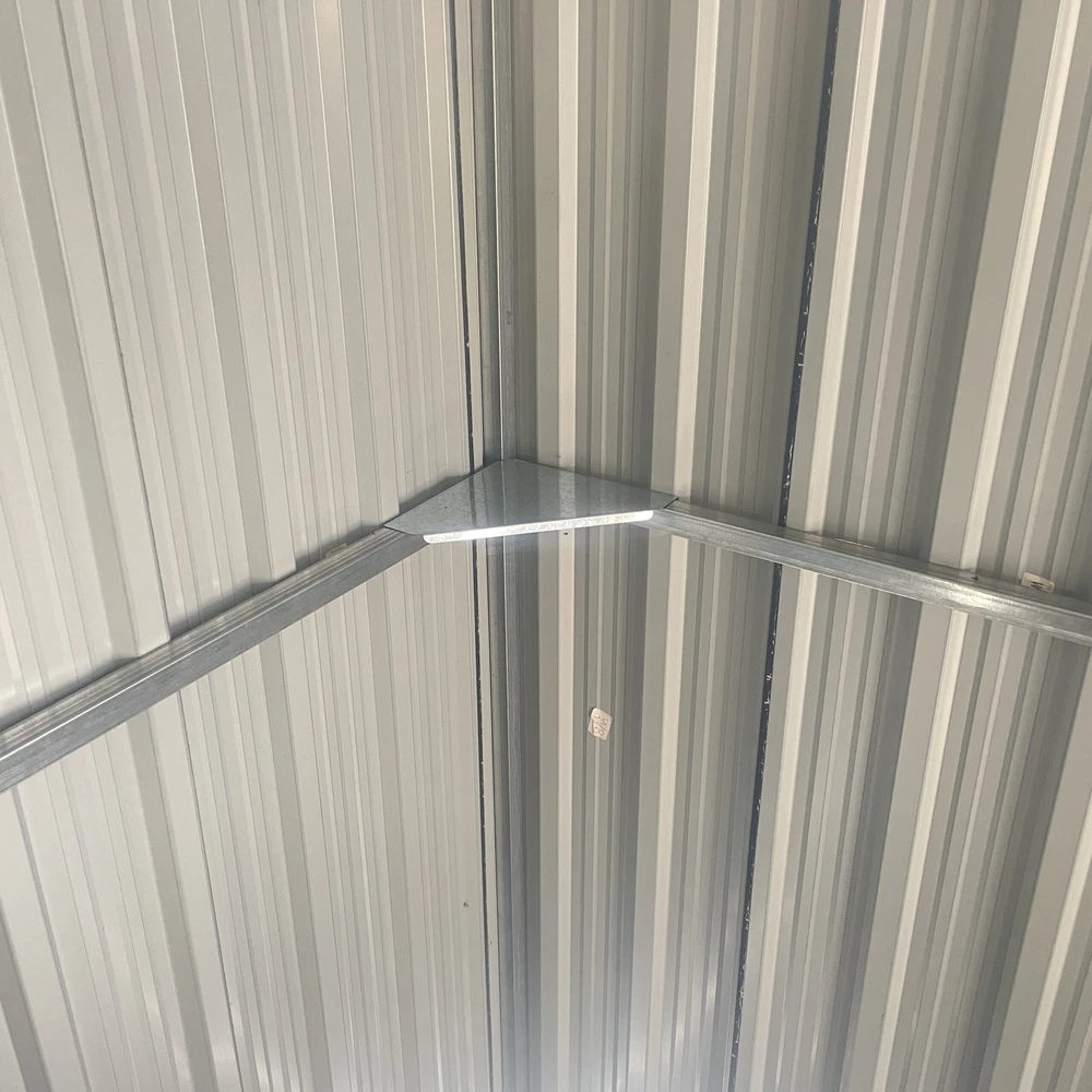 Metalinis sandėliukas HATIS, 4,61 m2, antracito
