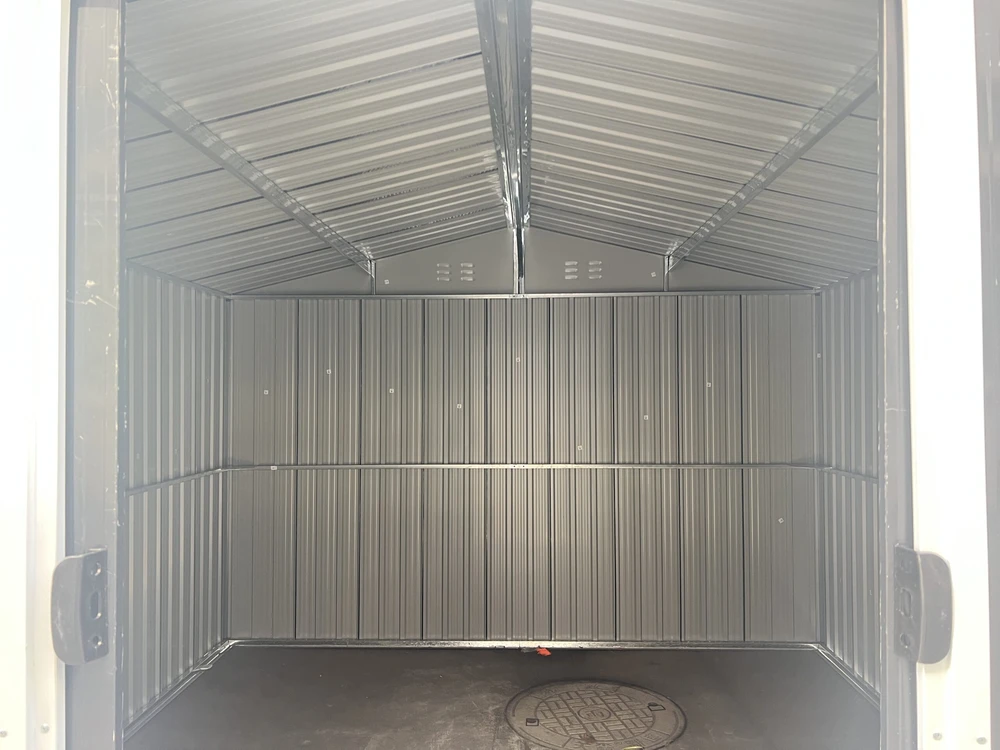 Metalinis sandėliukas HATIS, 4,61 m2, antracito