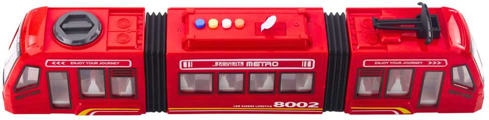 Lean Toys Metro modelis 1:16 su šviesos ir garso efektais