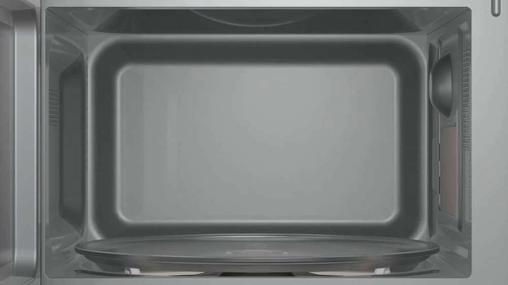 Bosch FFL023MS2 Serija 2, Laisvai statoma mikrobangų krosnelė, 44 x 26 cm, Nerūdijančio plieno