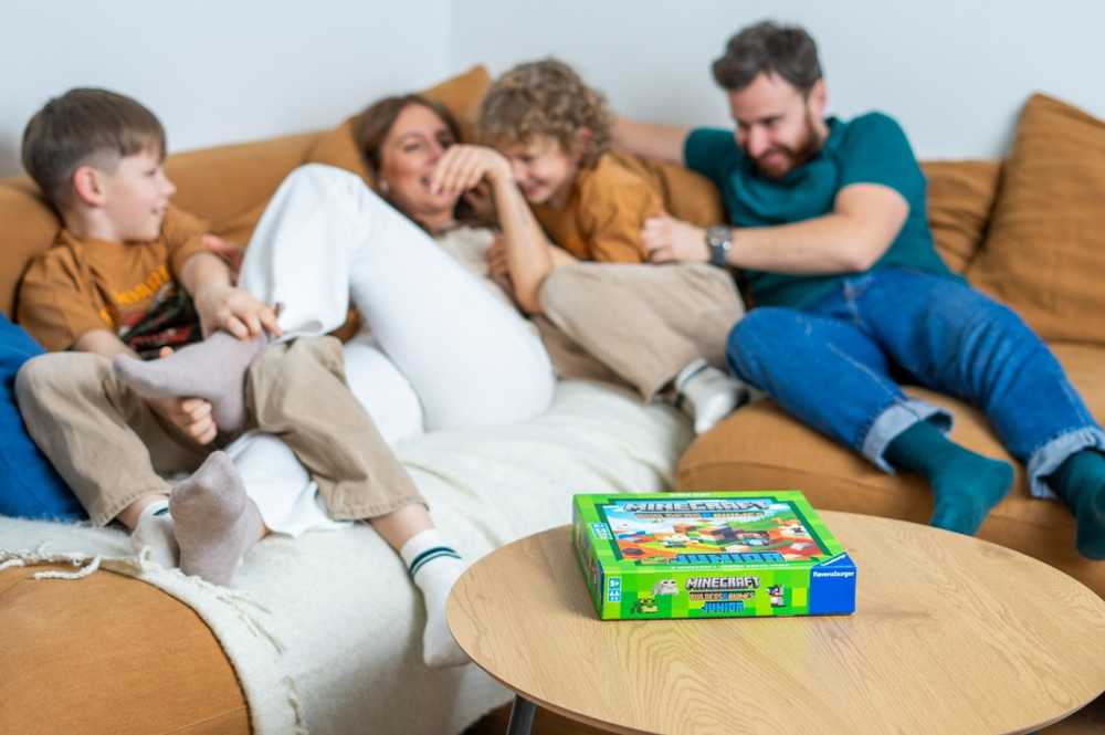 Ravensburger Minecraft kūrėjų ir biomų stalo žaidimas vaikams