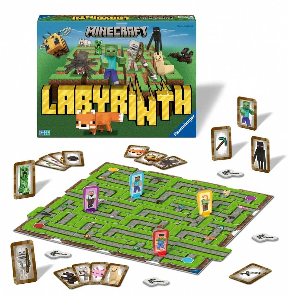 Ravensburger Minecraft Labirinto Žaidimas