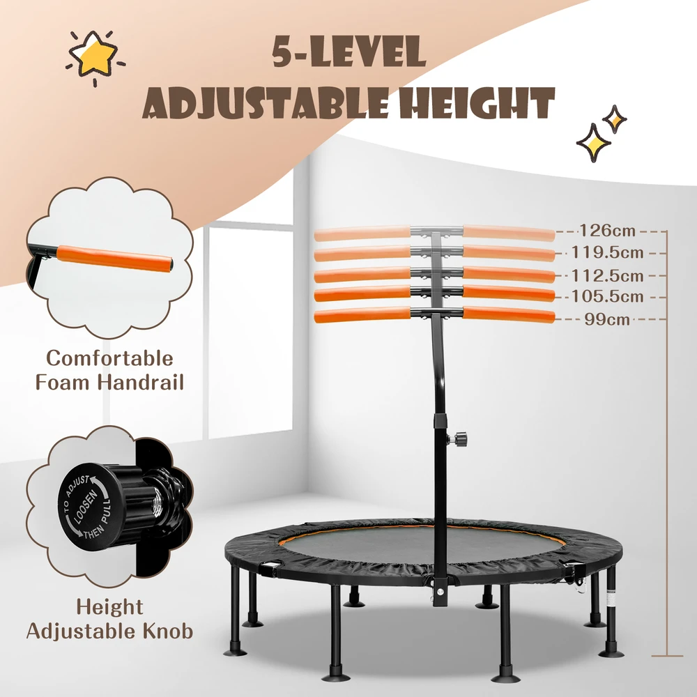 Mini batutas 110 cm oranžinis