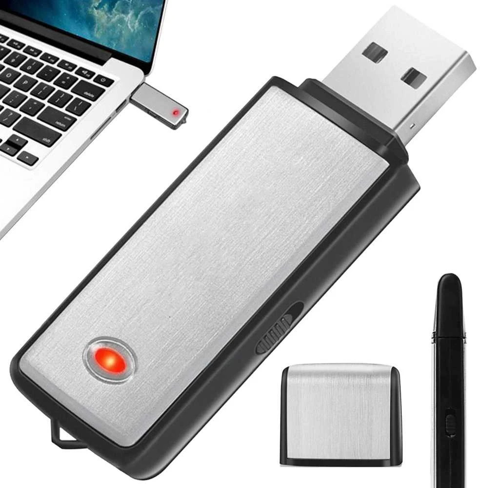 Mini diktofonas su USB atmintine 8GB