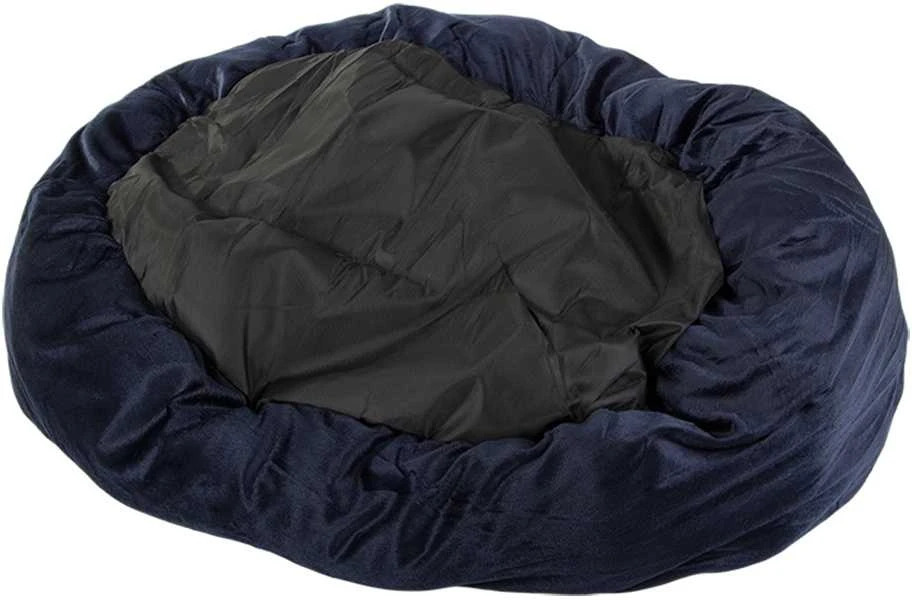 Minkštas gyvūnų guolis 60 cm tamsiai mėlynas