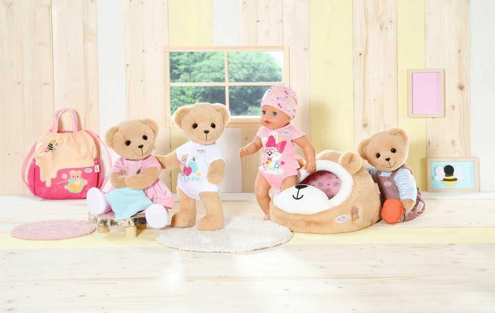 Zapf BABY BORN Pliušinis baltas meškutis, 43 cm