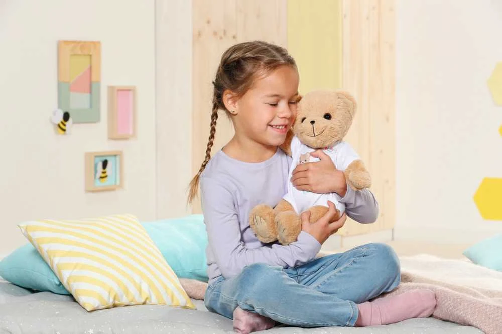 Zapf BABY BORN Pliušinis baltas meškutis, 43 cm
