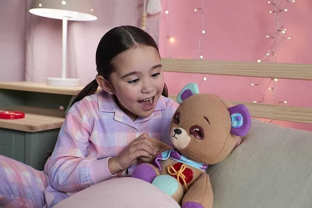 Cobi Minkštas žaislas meškiukas su mygtukais