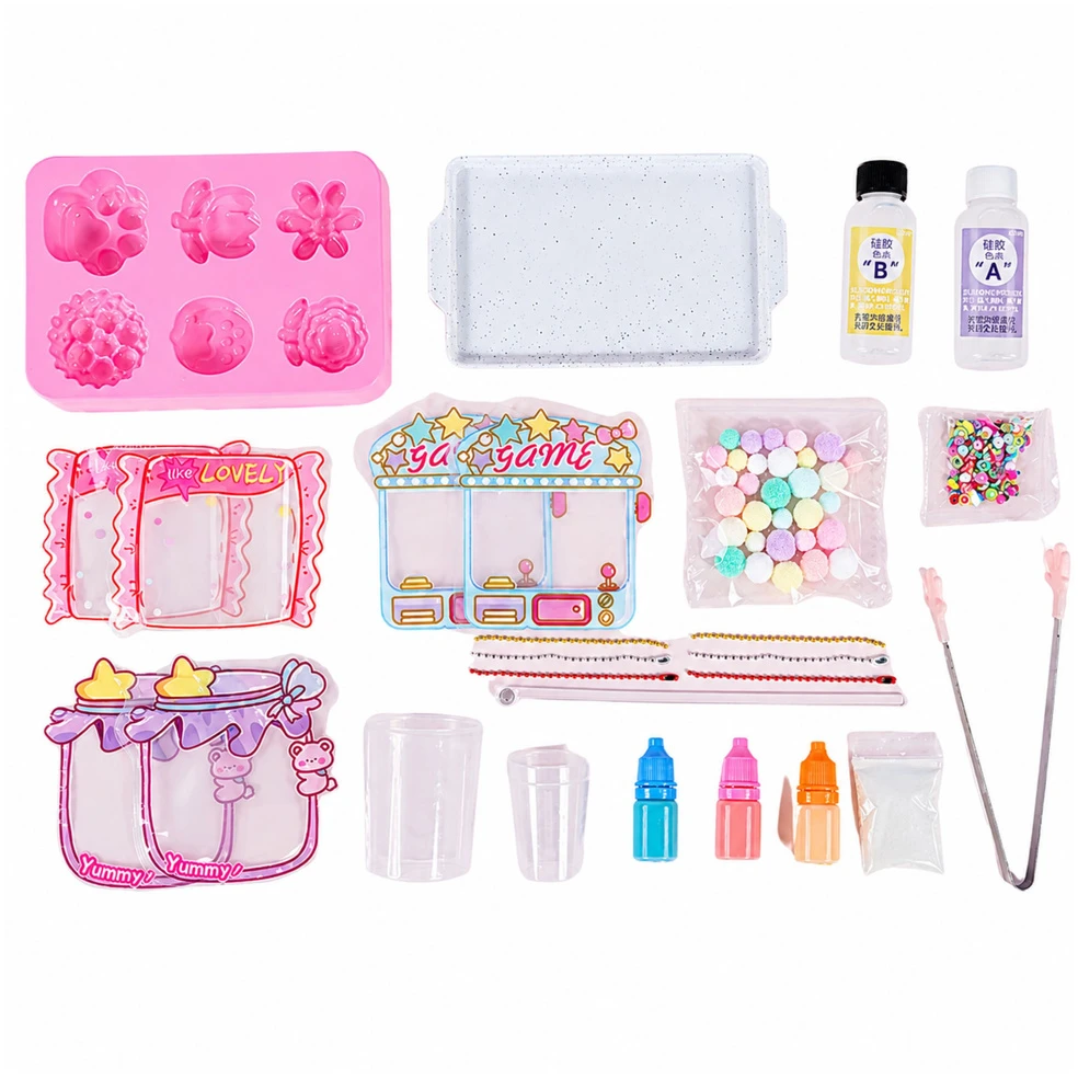 Lean Toys Kūrybinis „Squishy“ rinkinys kiškučiams ir desertams