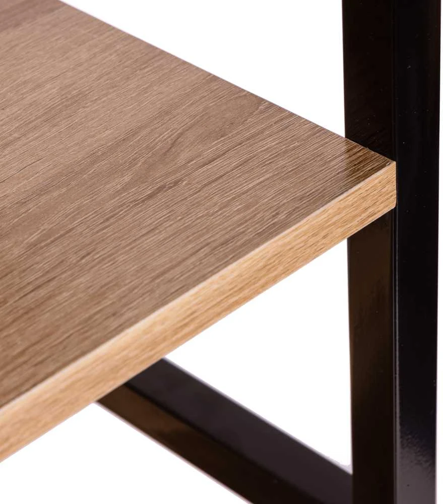 ModernHome loftinio stiliaus lentyna su 5 lentynomis, 160 cm aukščio