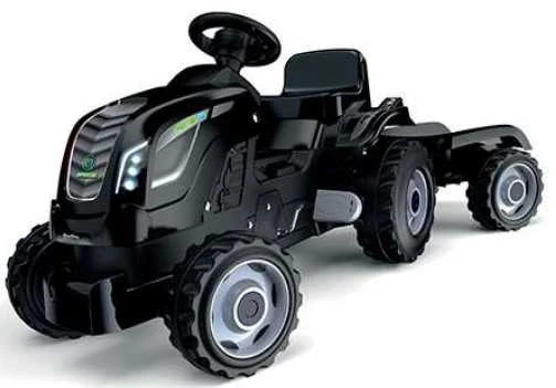 „Smoby Tractor XL Juodas for Pedal“ su priekaba