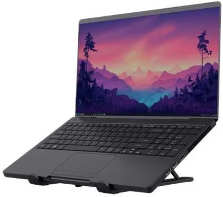 „Trust Primo Foldable“ – nešiojamojo kompiuterio ir planšetinio kompiuterio stovas, 40,6 cm (16 colių), pilkas