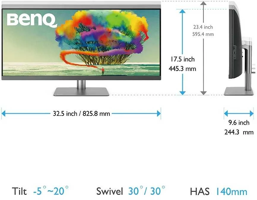Monitorius BENQ PD3420Q