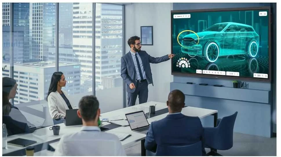 Monitorius Interaktyvus jutiklinis ekranas Optoma 5753RK 75"