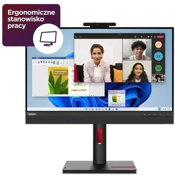 Monitorius Lenovo TIO 24 G5, 23.8", 1920 x 1080, IPS, 60 Hz, 6 ms, 250 cd/m²
