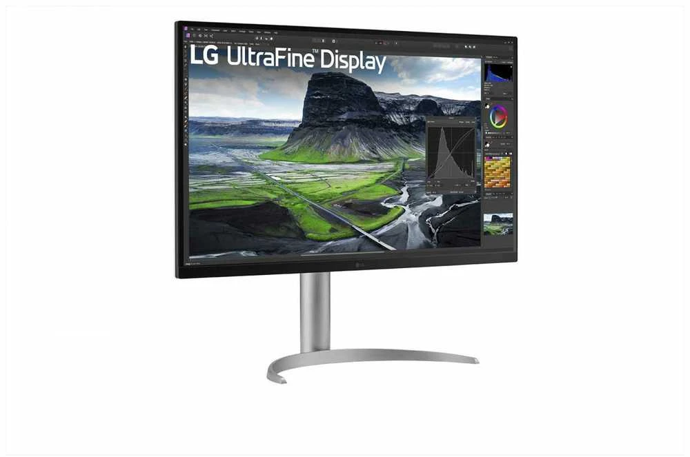 Monitorius LG 32UQ850V-W LED ekranas 81.3 cm (32") 3840 x 2160 pikselių 4K Ultra HD, Baltas