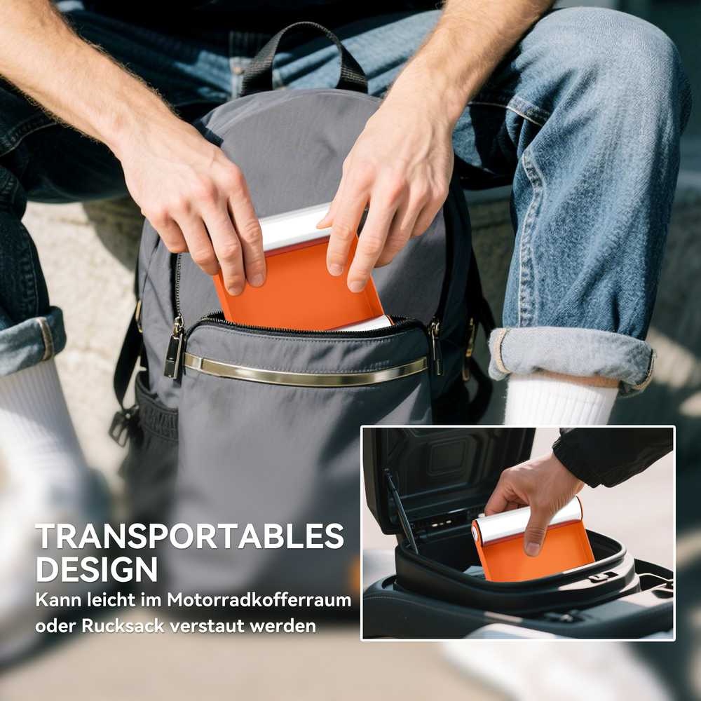 HOMCOM motociklo ratų remonto stovas, ratų sukimo įrankis, oranžinis, iki 180 mm pločio padangoms