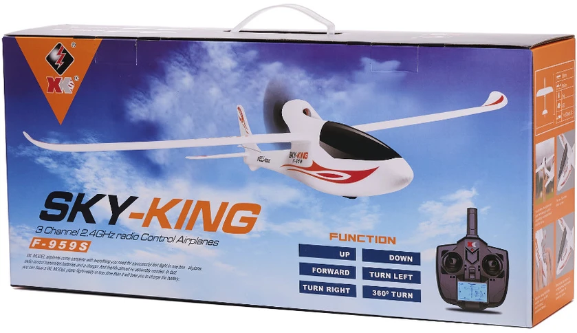WLtoys Sky King F959S 2.4GHz RC lėktuvas