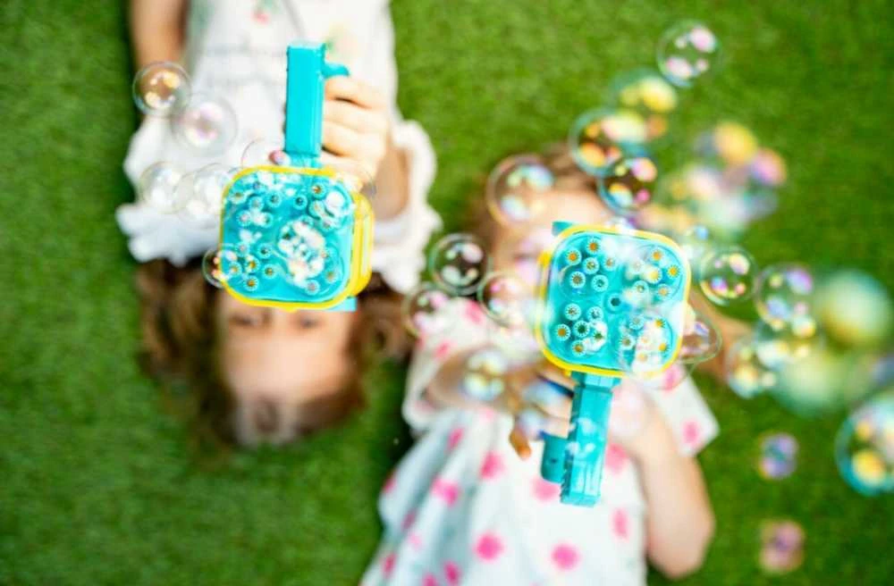 TM Toys Muilo burbulų pistoletas ir burbulų skystis Fru Blu, 04550