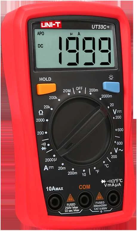Universalus multimetras Uni-T UT33C+