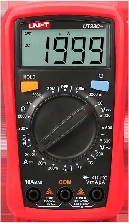 Universalus multimetras Uni-T UT33C+