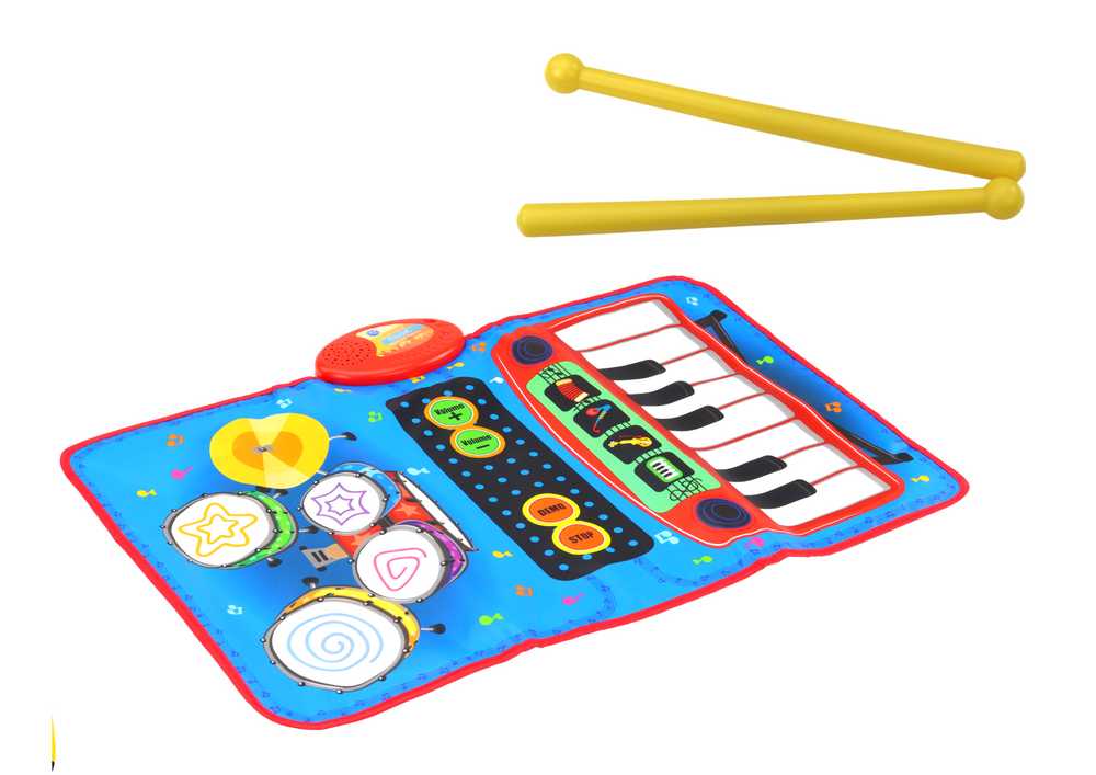 Lean Toys Interaktyvus muzikinis kilimėlis vaikams