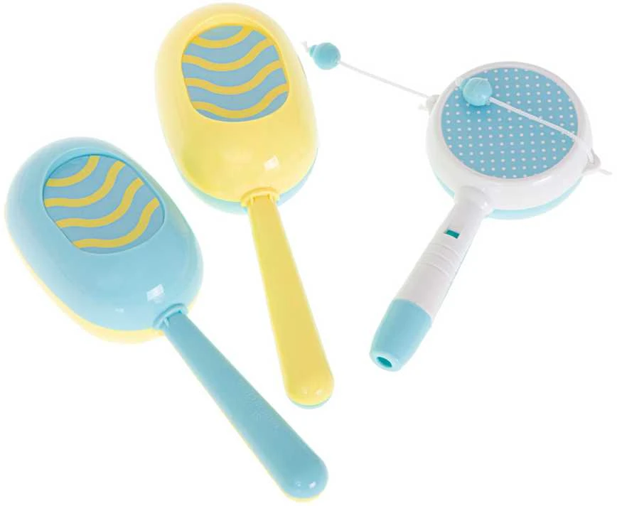 Ikonka Muzikos instrumentai trimitas tamburinas fleita