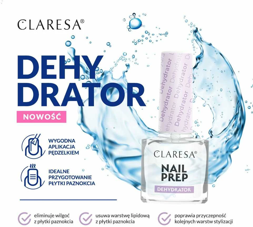 Activeshop Nagų dehidratorius Claresa Nail Prep Dehydrator, 5 ml