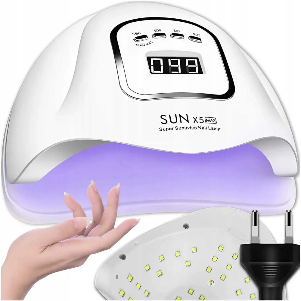 Activeshop Nagų lempa UV LED Glow YC57 268W Rožinė Mėlyna
