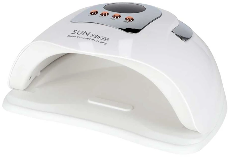 Nagų lempa Sun X26, 81 LED, balta, 11,5 × 22 × 21,5 cm