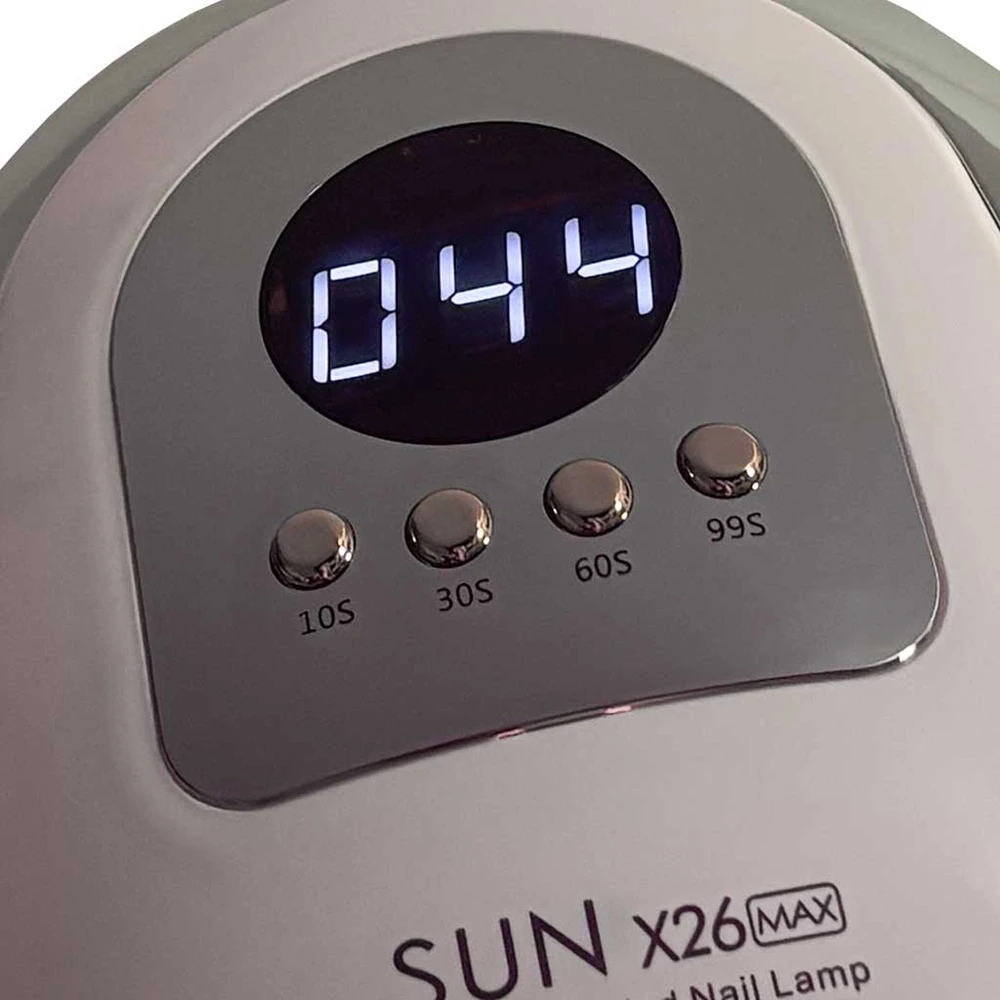 Nagų lempa Sun X26, 81 LED, balta, 11,5 × 22 × 21,5 cm