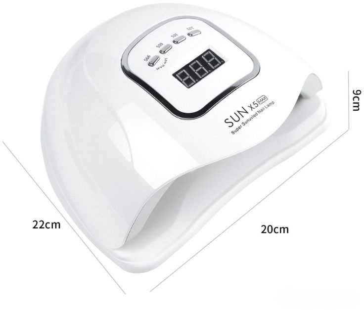 Nagų lempa SUN X5 Max 46 LED UV 150W