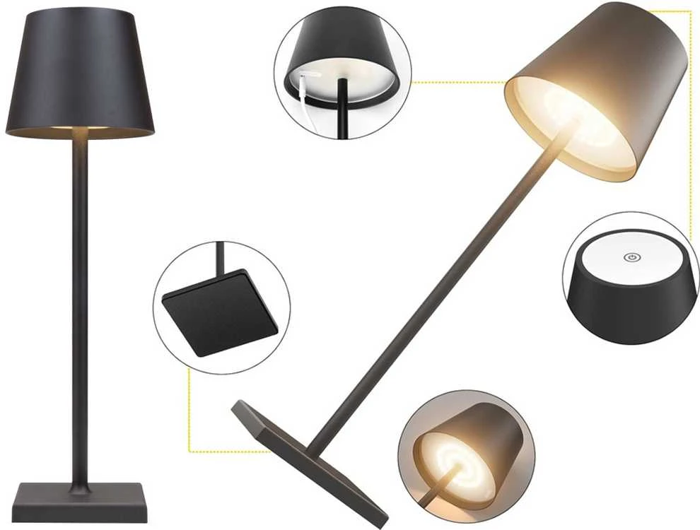 Pakabinamas šviestuvas Naktinė lempa su jutikliniu valdymu ir 3 apšvietimo lygiais