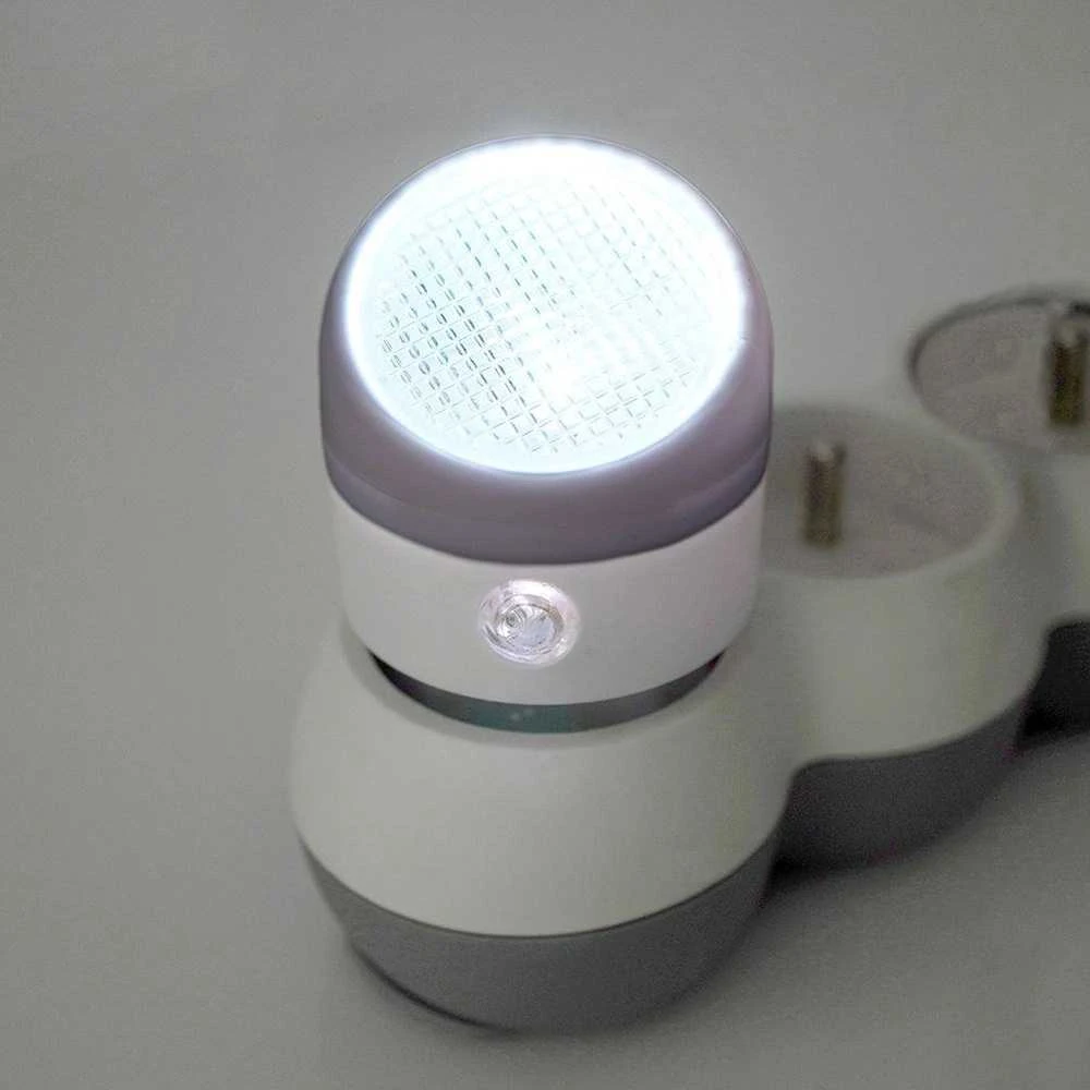 Verk FX Light LED naktinė lempa su sutemų jutikliu balta