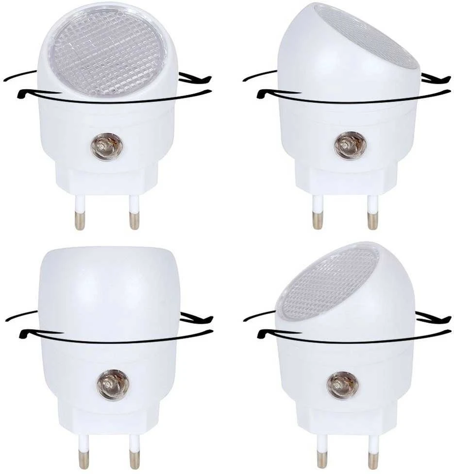 Verk FX Light LED naktinė lempa su sutemų jutikliu balta