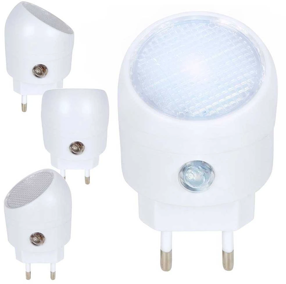 Verk FX Light LED naktinė lempa su sutemų jutikliu balta