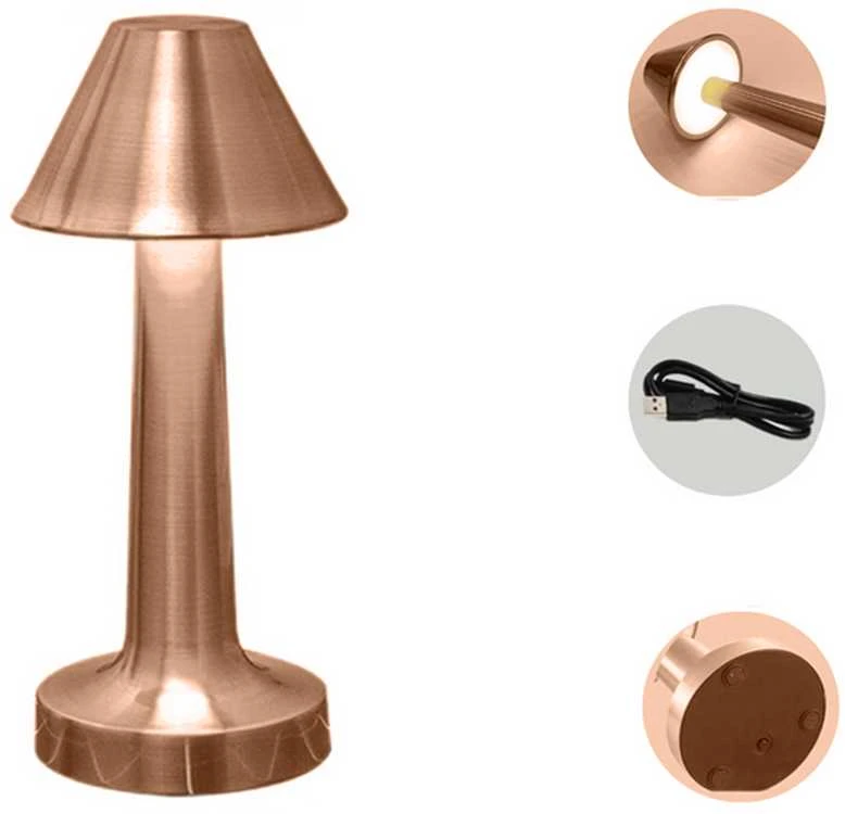 Pakabinamas šviestuvas Naktinis šviestuvas su 3 lygių apšvietimu, 23,5 cm, varinis