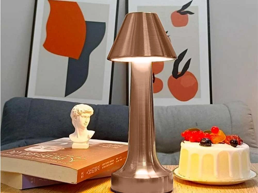 Pakabinamas šviestuvas Naktinis šviestuvas su 3 lygių apšvietimu, 23,5 cm, varinis