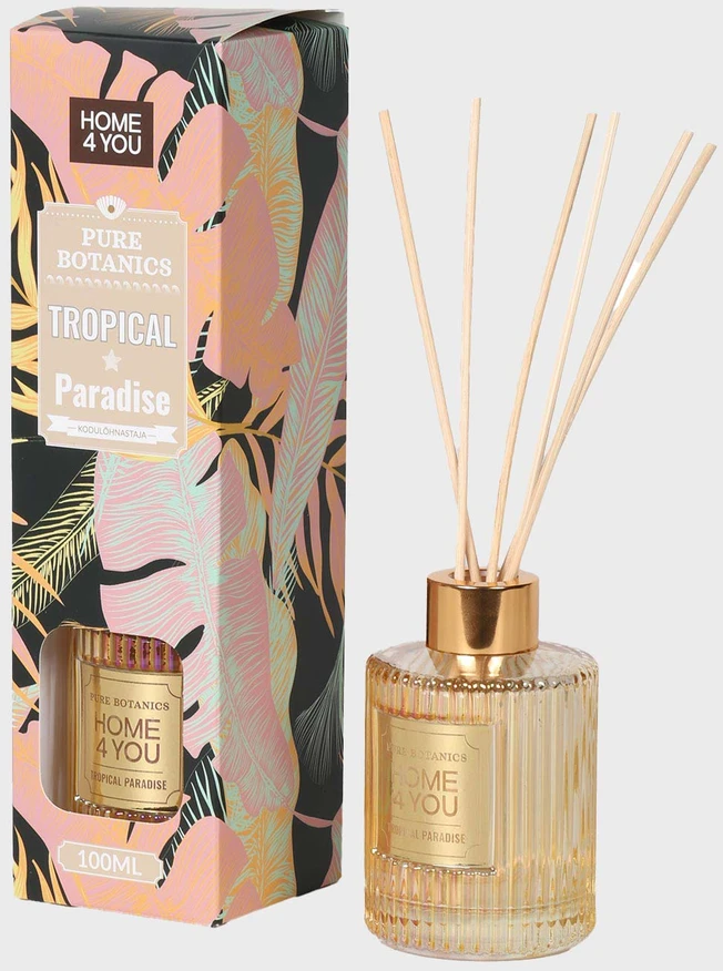 Lova Home4You Aromatinis difuzorius „PURE BOTANICS“ 100 ml, „Tropical Paradise“