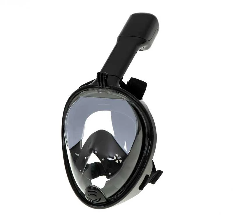 KIK Visiškai sulankstoma kaukė su šnipu L/XL juoda