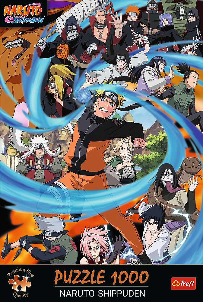 Trefl Dėlionė 1000 vnt. - Naruto Shippuden