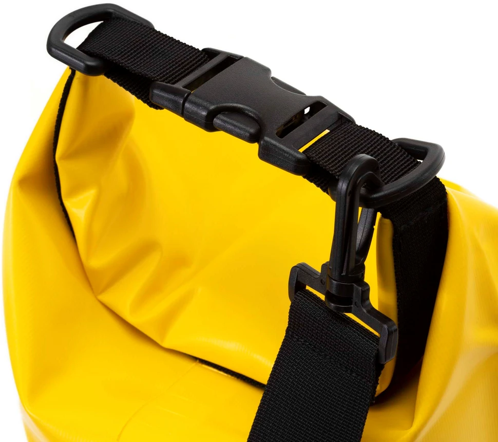 Springos Neperšlampamas maišas 10 l, IPX6, geltonas, 30 × 17 × 54 cm