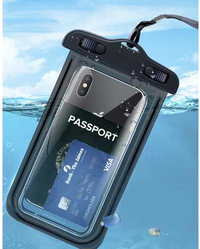 Malatec Atsparus vandeniui Phone Case - Juodas 23414