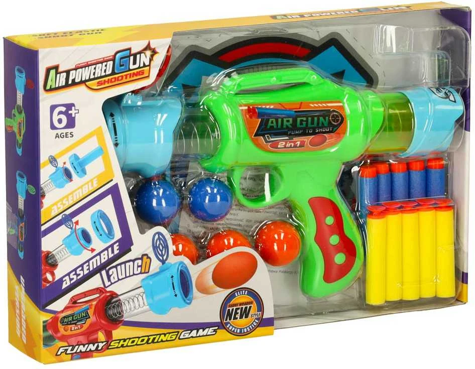 Nerf šovinių pistoletas 2in1